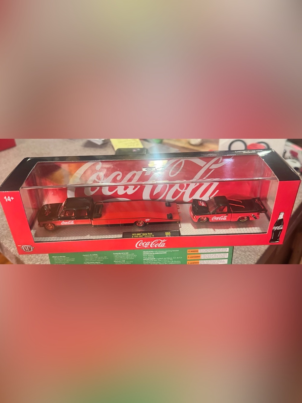Coca-Cola Red Ramp Truck Playset - Die-Cast Kids Vehicle